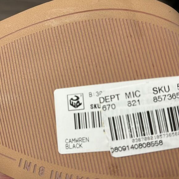 Gianni Bini Patton Black Ankle Strap Women Size 10M 5” Stilletos - Picture 5 of 5